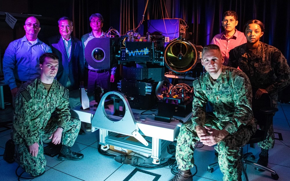 Naval Postgraduate School faculty and students use the university’s High-Energy Laser Beam Control Research Testbed to explore how the latest advances in adaptive optics and artificial intelligence can be utilized to improve the effectiveness of the Navy’s laser weapons systems.