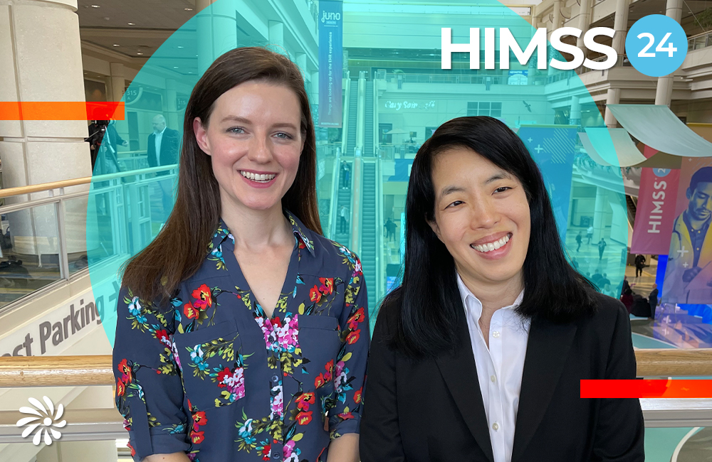 Lee Kim joined Amy Kluber at HIMSS 2024.