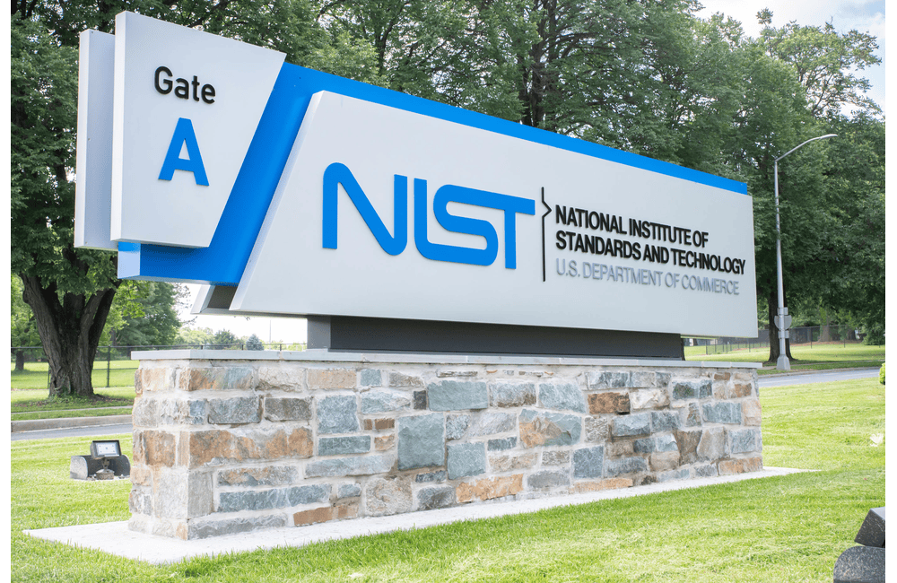 Entrance of the Gaithersburg Campus of National Institute of Standards and Technology, Jan. 30, 2021.