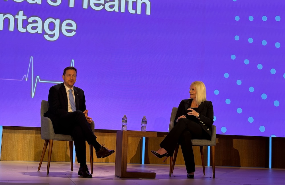 CMS Deputy Administrator Chris Klomp speaks at the Chamber of Commerce Health Summit on April 30, 2026, in Washington, D.C.