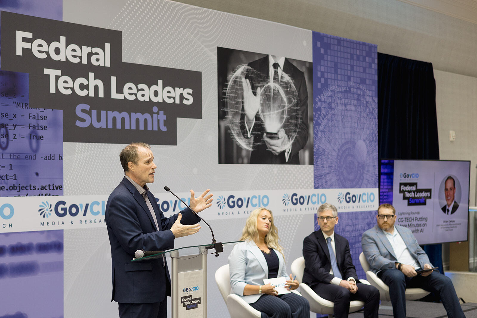 Government technology leaders shared lessons on workforce adoption, AI-assisted software development and the safeguards needed to ensure quality outcomes at GovCIO Media & Research's Federal Tech Leaders Summit on June 12, 2026, in Washington, D.C.